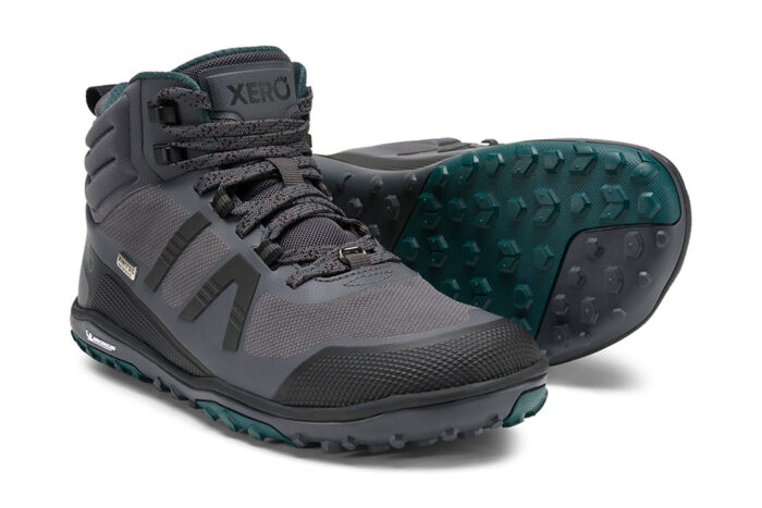 SCXW-APSM xeroshoes Scrambler Mid-II-WP Asphalt-Sea-Moss